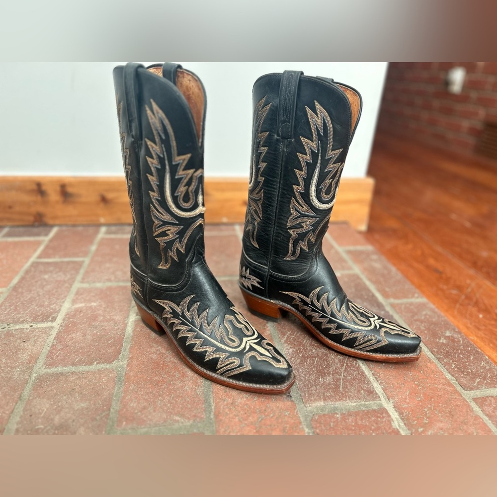 Lucchese 1883 Cowboy Women’s Leather Boots - Picture 7 of 10